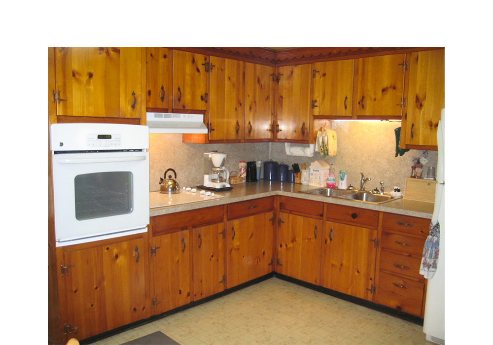 Knotty Pine Kitchen