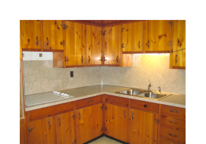 Knotty Pine Kitchen