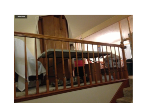 Foyer, Living Room & Kitchen Remodel